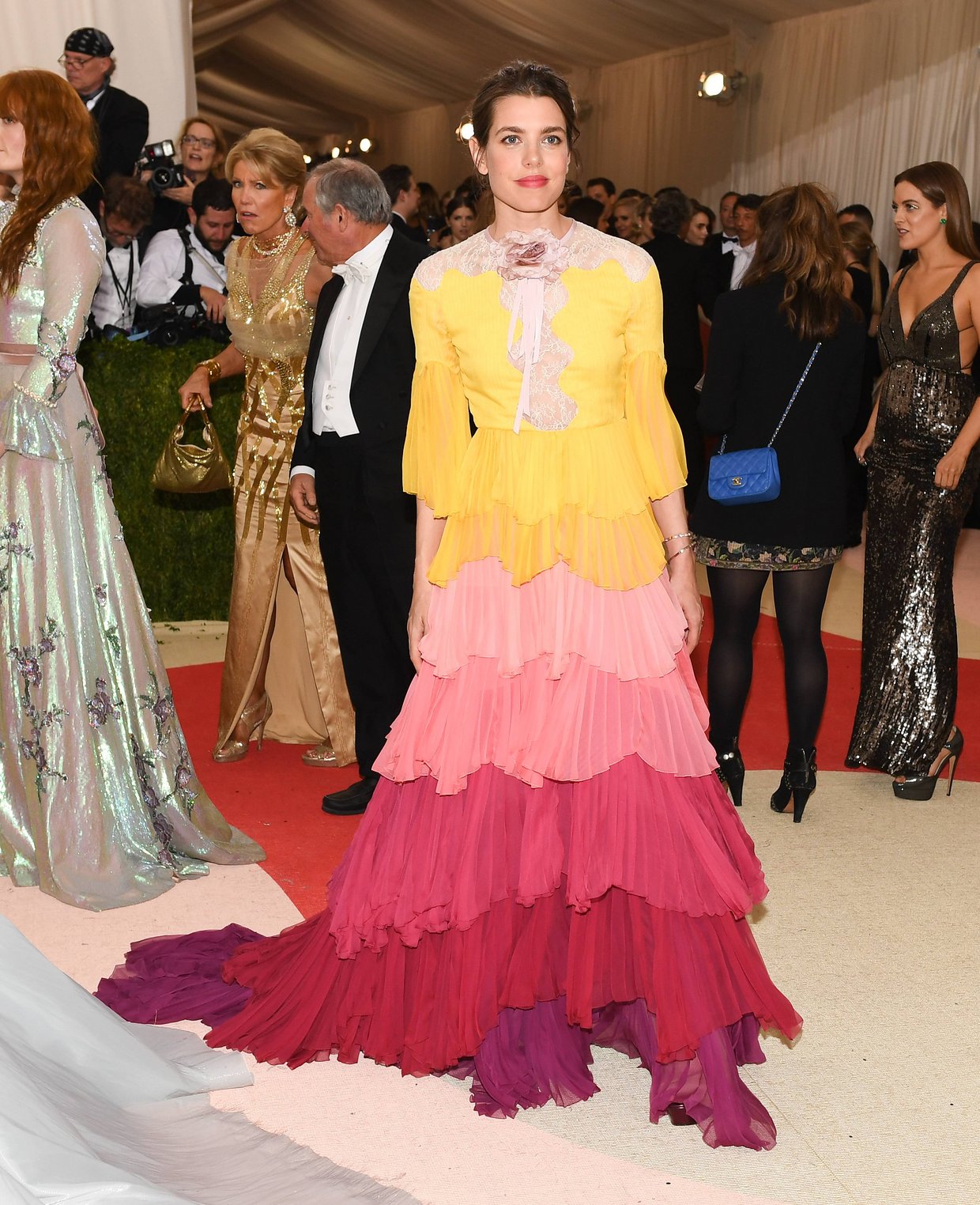 Charlotte Casiraghi in Gucci
