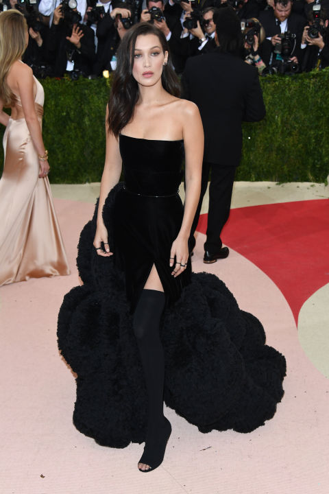 Bella Hadid in Givenchy Haute Couture