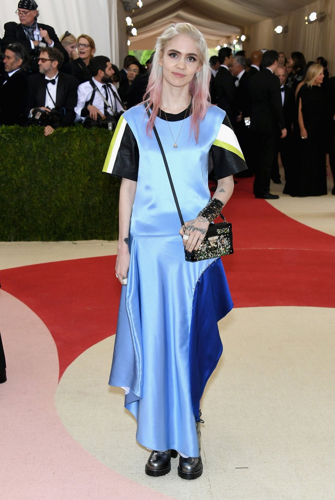 Grimes in Louis Vuitton
