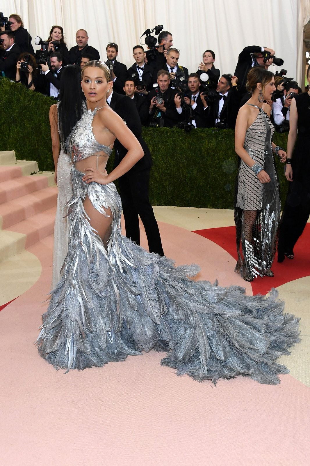 Rita Ora in Vera Wang